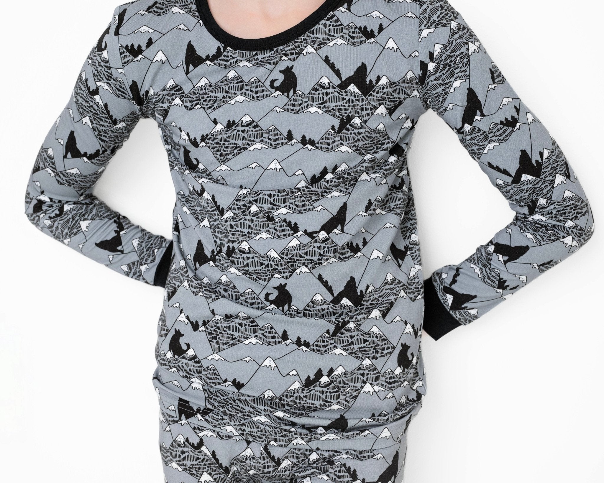 Howling Hills (mountain) Long Sleeve Pj's