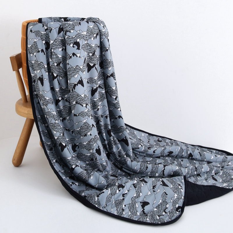 Howling Hills (mountain) Toddler Quilted Blanket