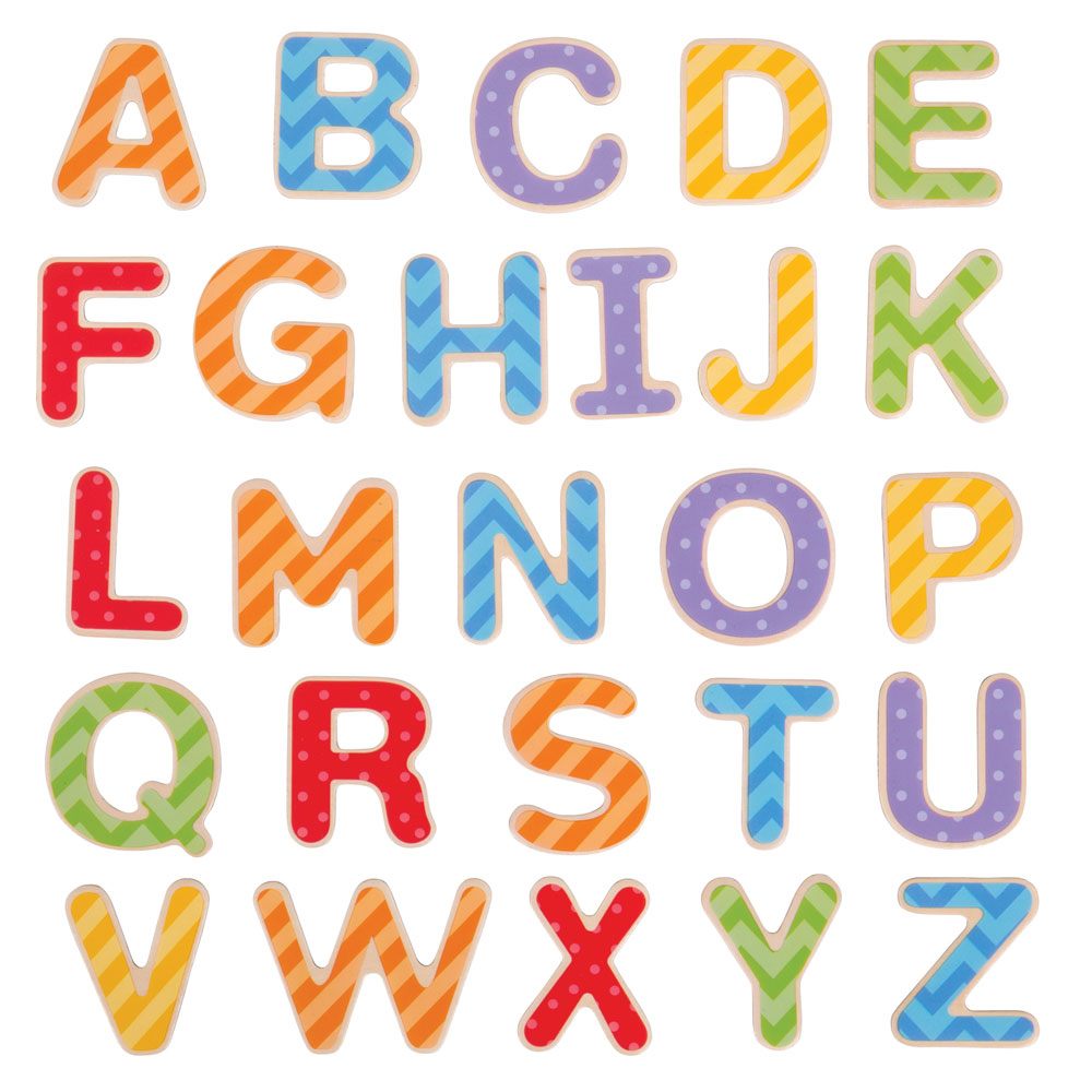 Magnetic Letters - Uppercase By Bigjigs Toys Us