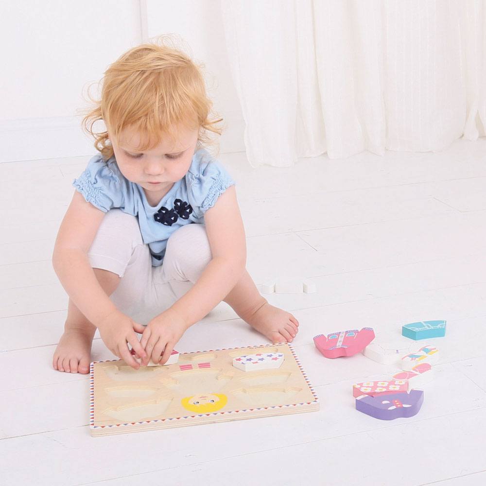 Dressing Girl Puzzle By Bigjigs Toys Us