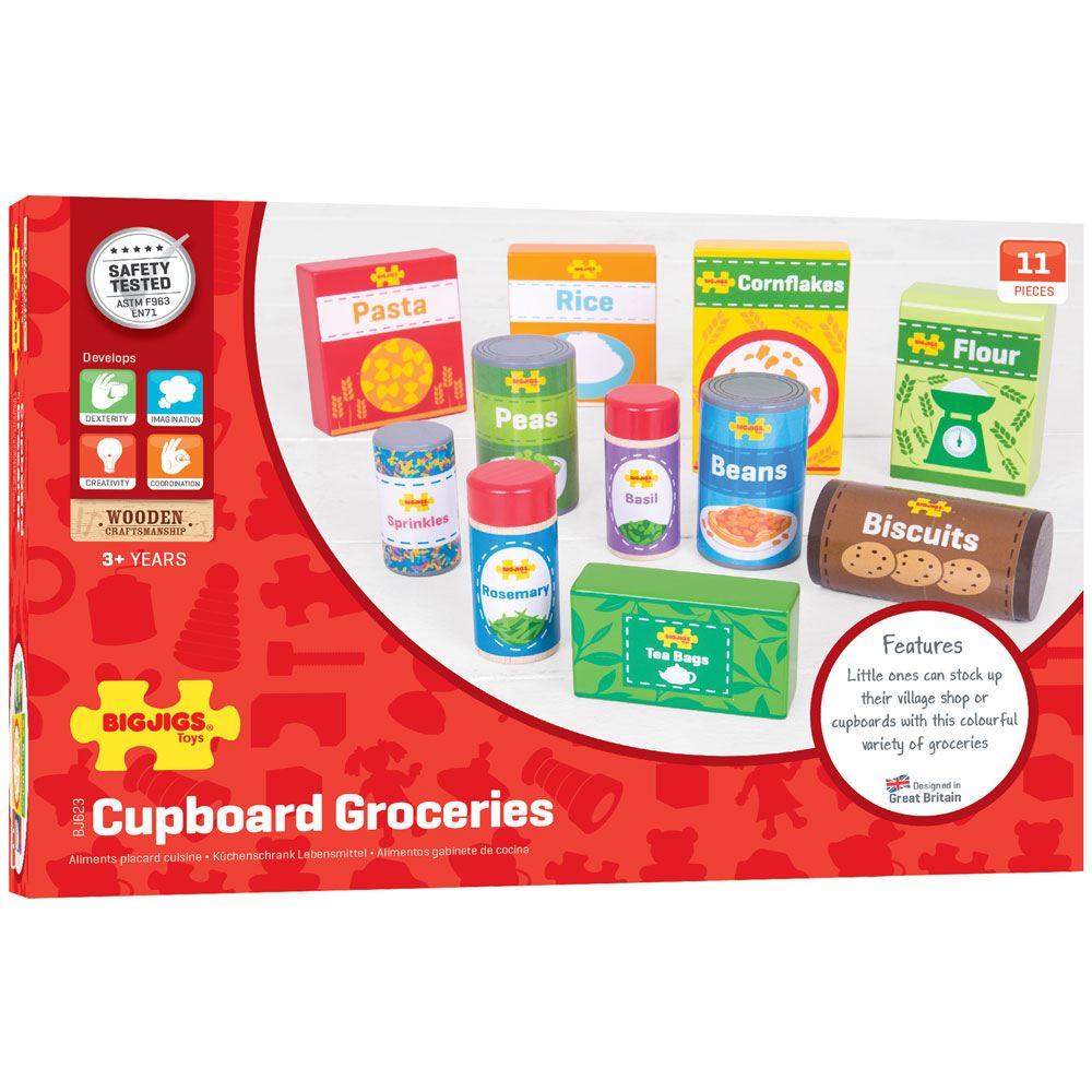 Cupboard Groceries By Bigjigs Toys Us