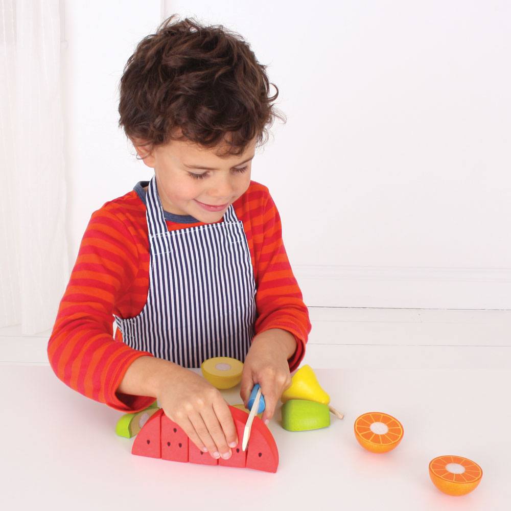 Cutting Fruit Chef Set By Bigjigs Toys Us