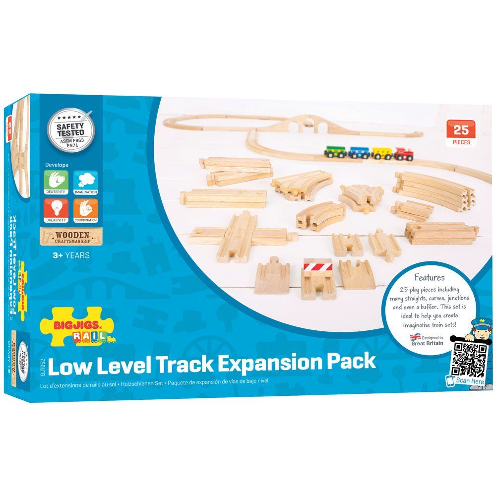 Low Level Track Expansion Pack By Bigjigs Toys Us