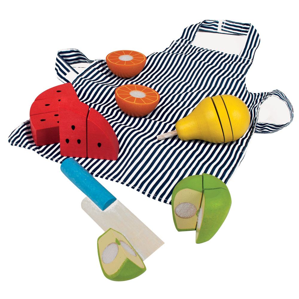 Cutting Fruit Chef Set By Bigjigs Toys Us