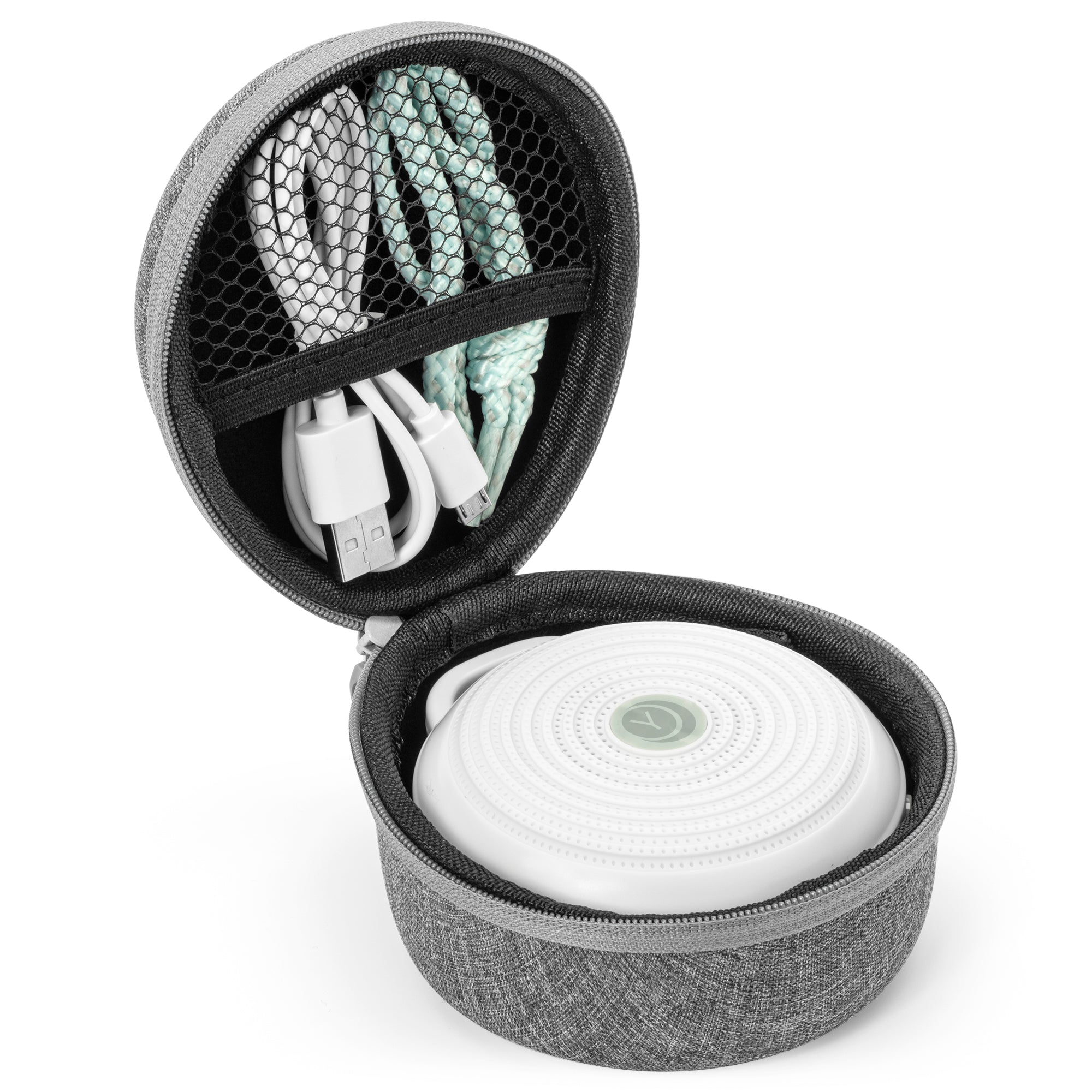 Rohm® White Noise Machine + Travel Case Bundle