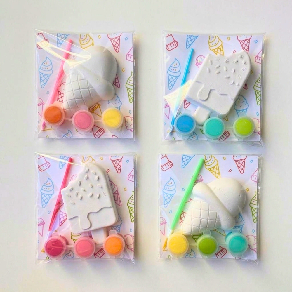 Ice Cream & Popsicles Paint Kit