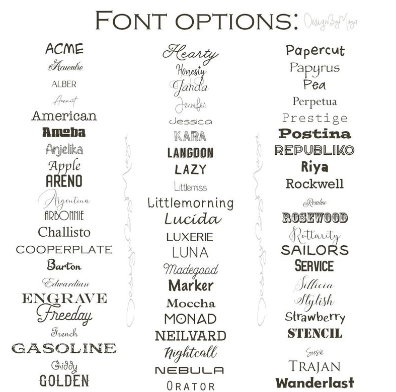 *you Create* - Wooden Themed Name Tag - Fabric Nursery Wall Art Decals - Personalized By You