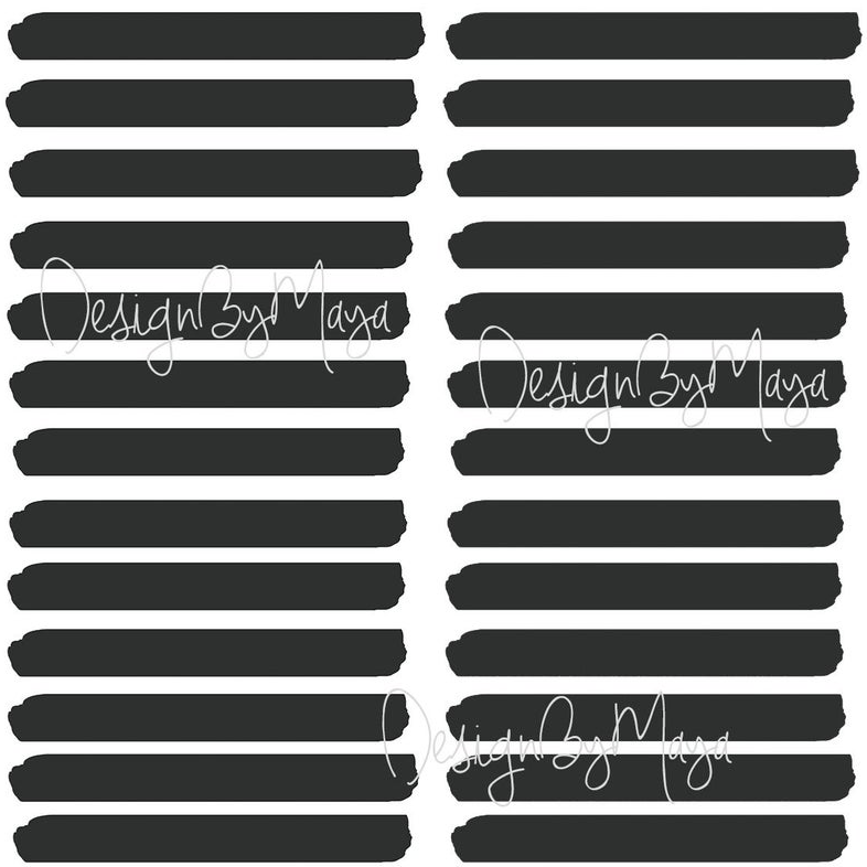 Modern Zebra Lines - Fabric Nursery Wall Art Decals