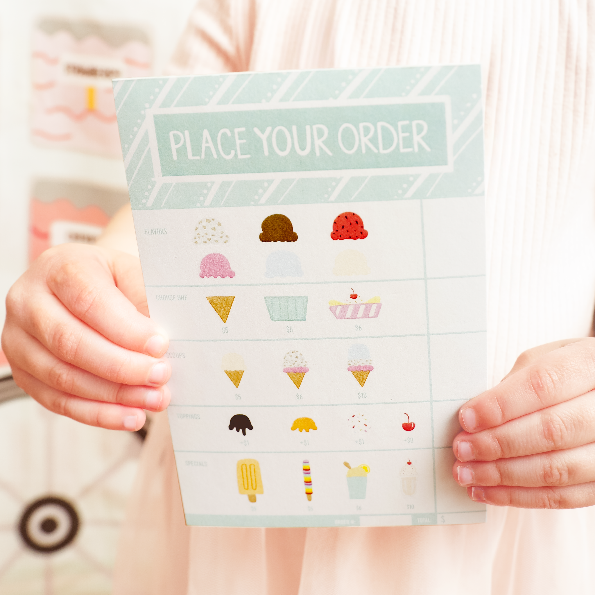 Ice Cream Shop Activity Set