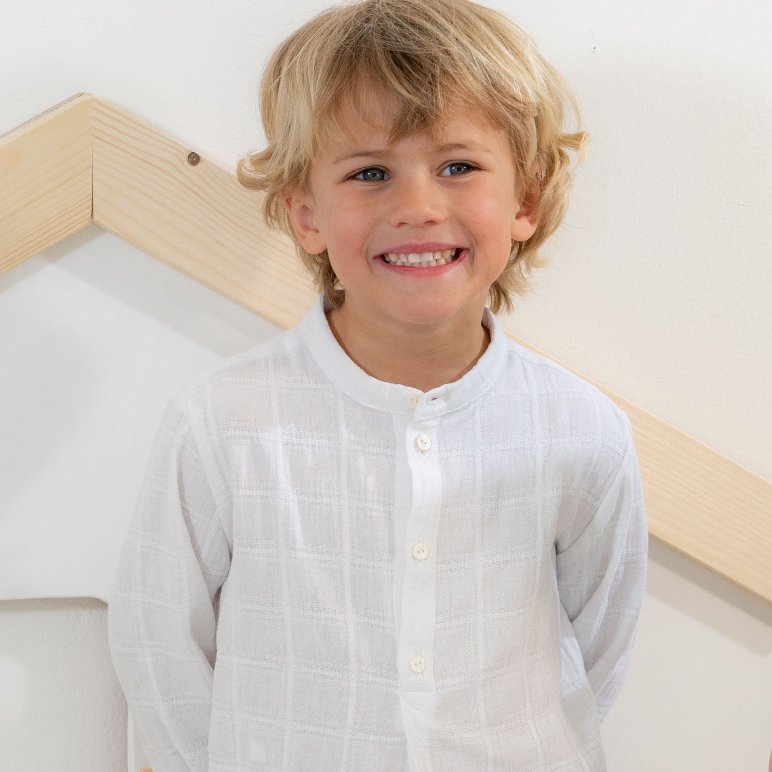 Igor | Boys White Cotton Shirt