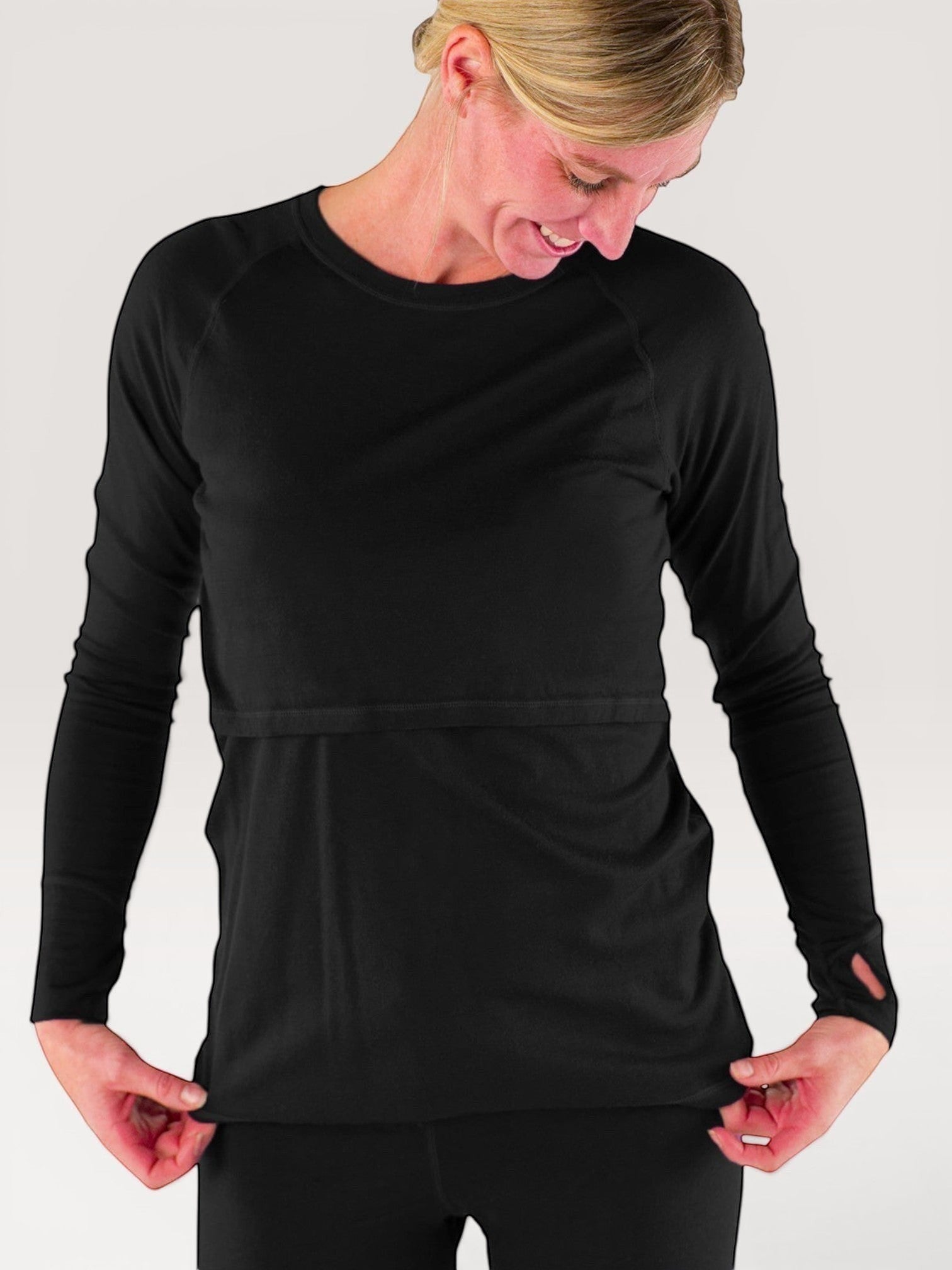 Merino Nursing Long Sleeve