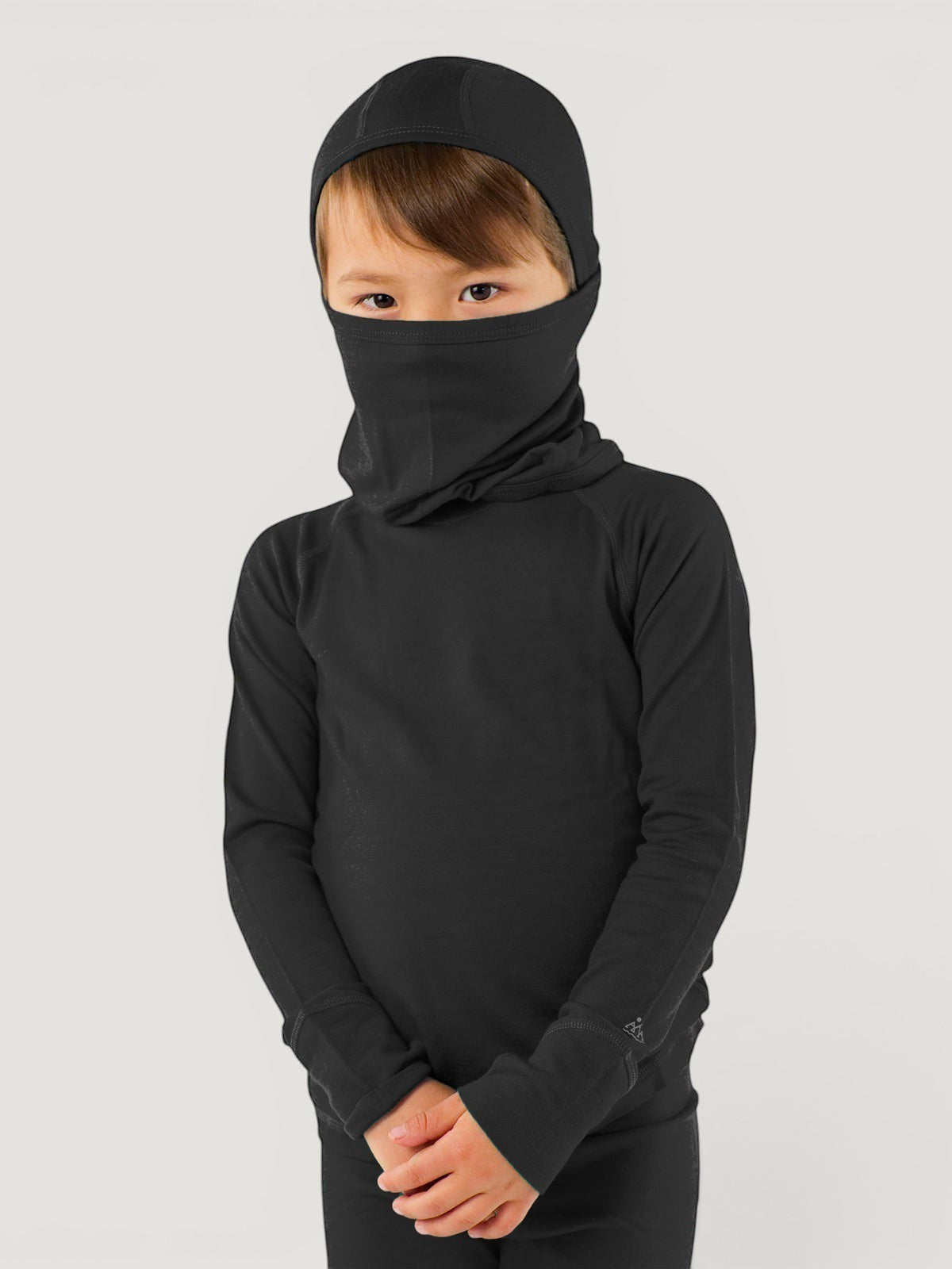 Merino Balaclava With Ponytail Hole – All Ages