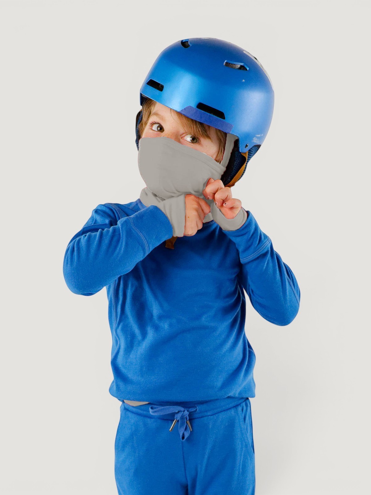 Merino Balaclava With Ponytail Hole – All Ages