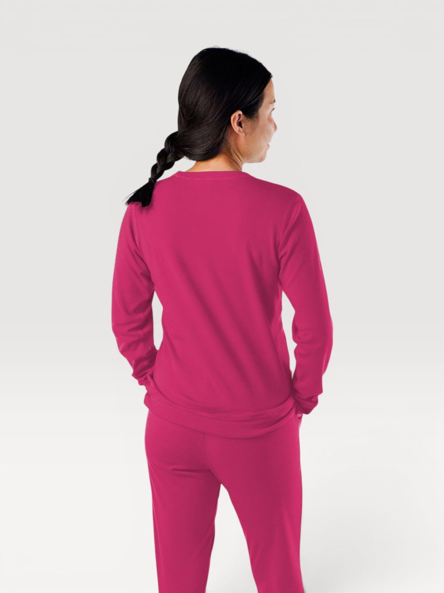 Adult Midweight Merino Crew