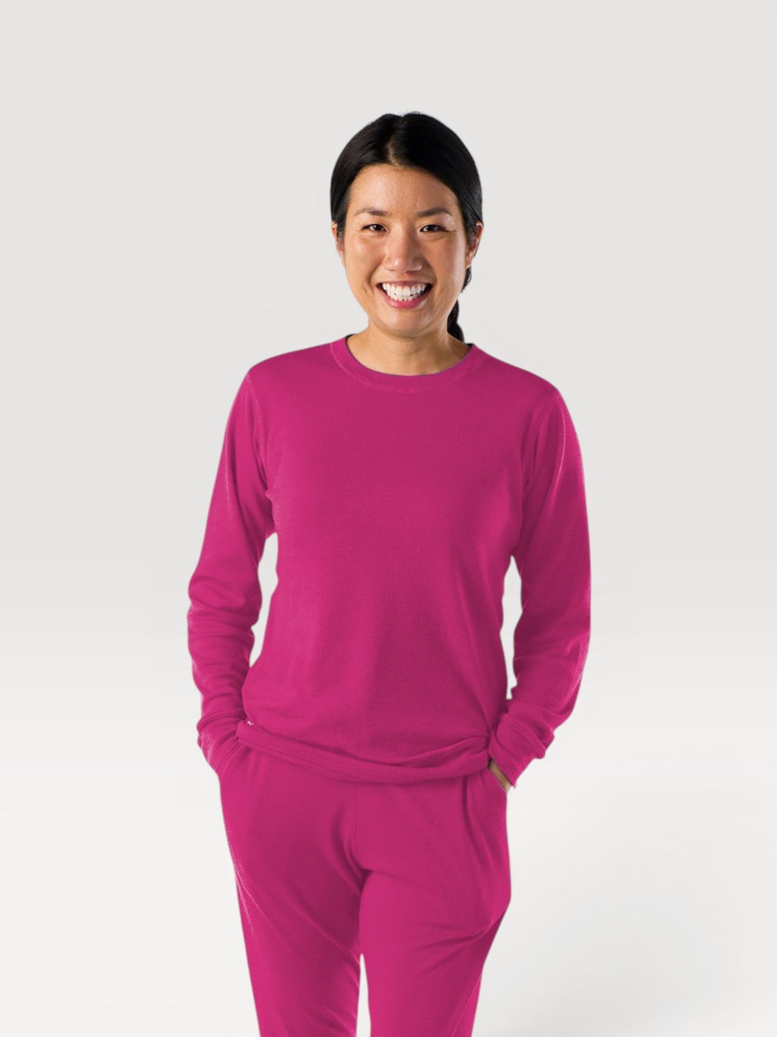 Adult Midweight Merino Crew
