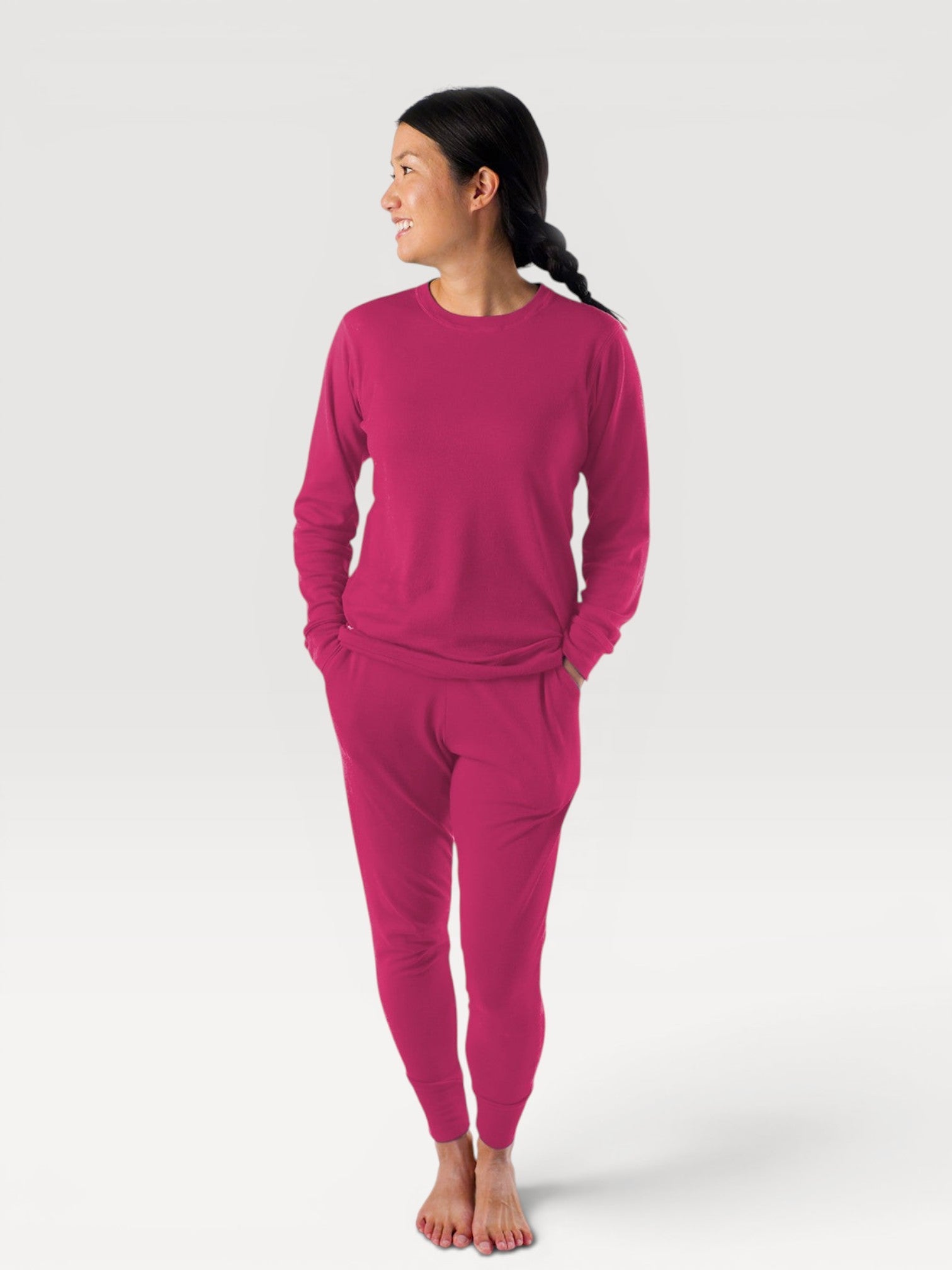 Adult Midweight Merino Crew