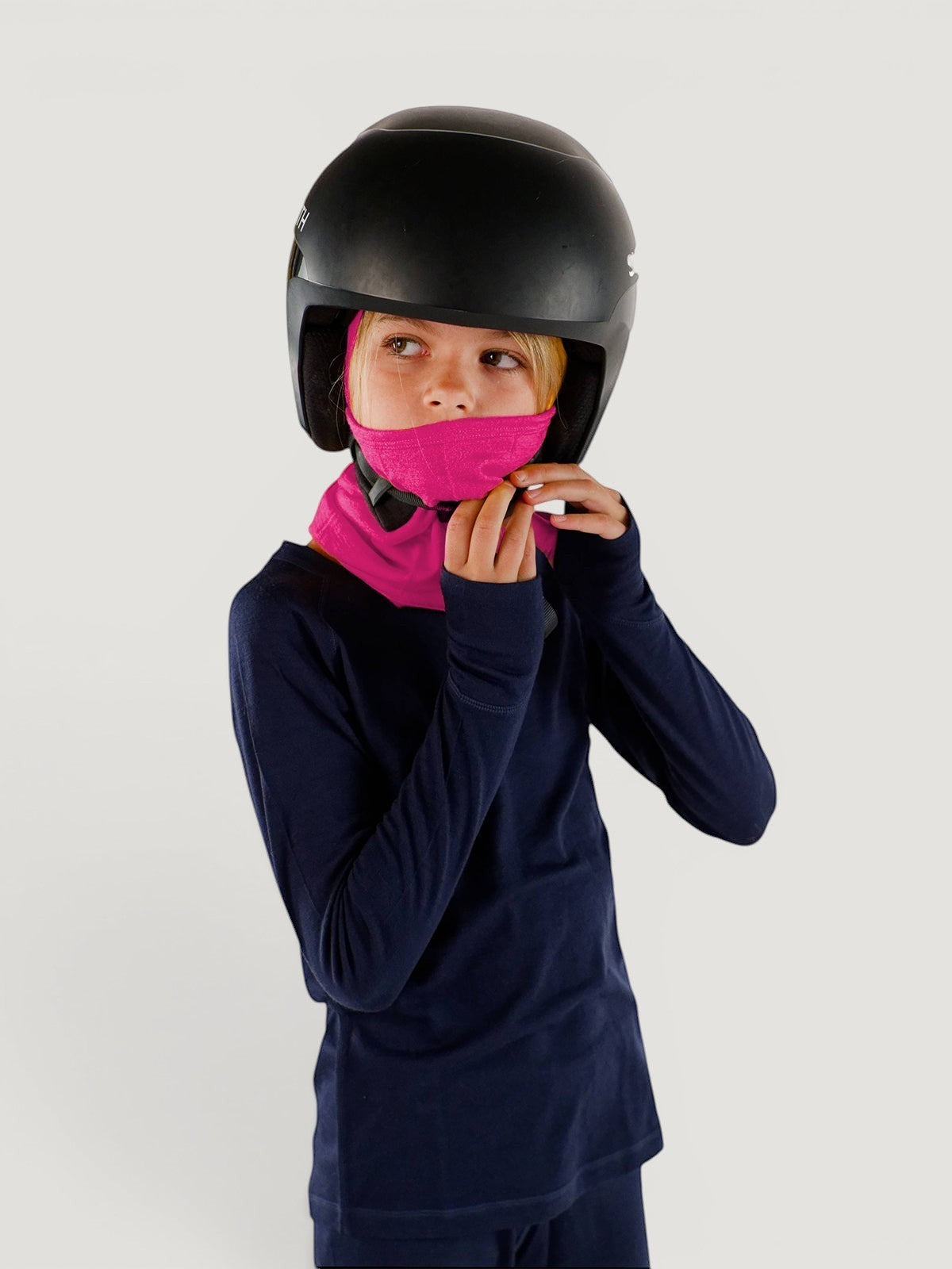Merino Balaclava With Ponytail Hole – All Ages