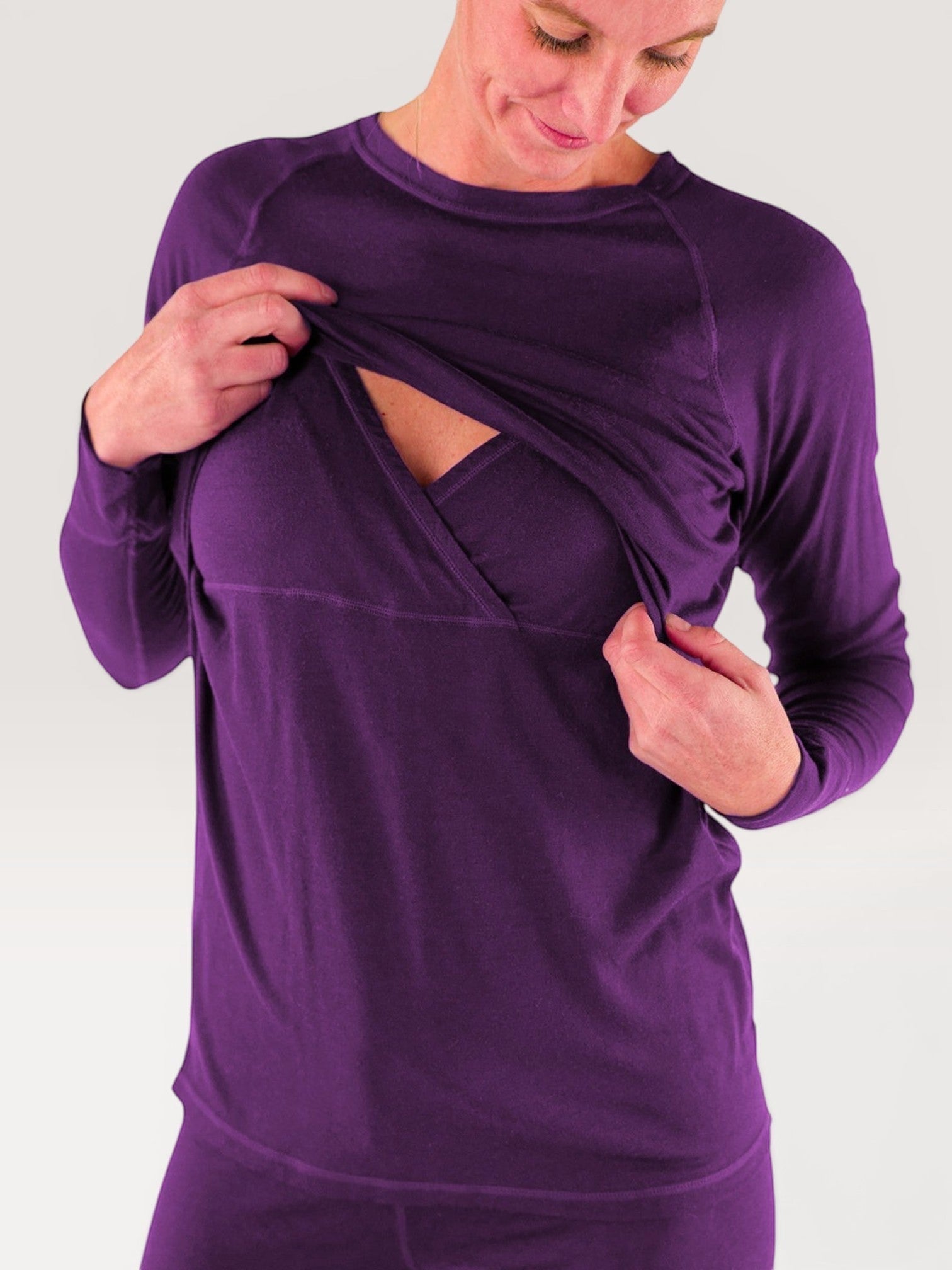 Merino Nursing Long Sleeve