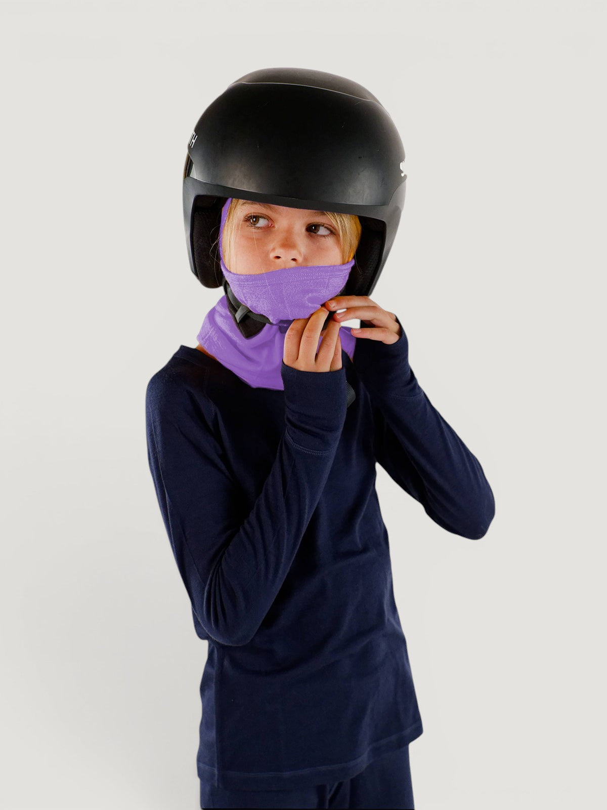 Merino Balaclava With Ponytail Hole – All Ages