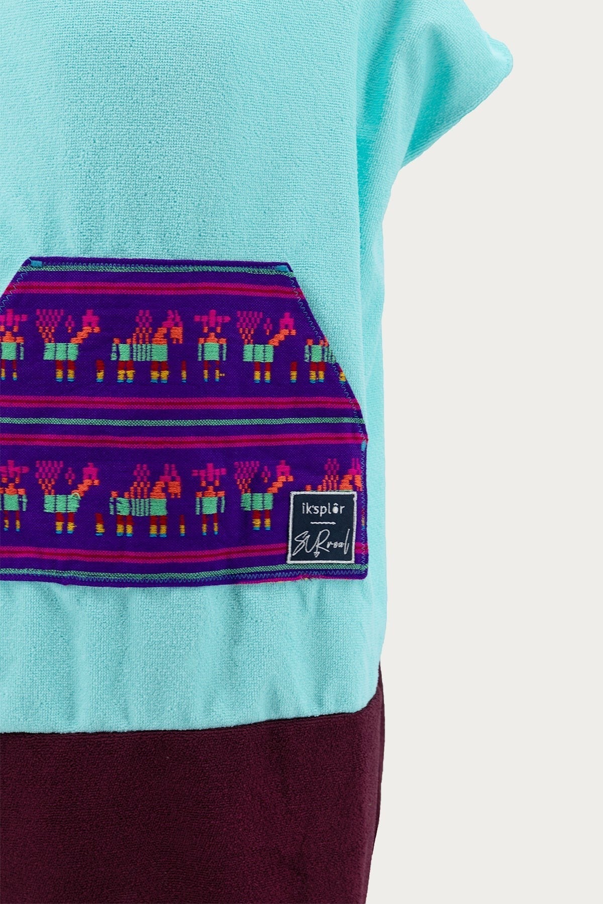 X Surreal Towel Poncho: Unisex