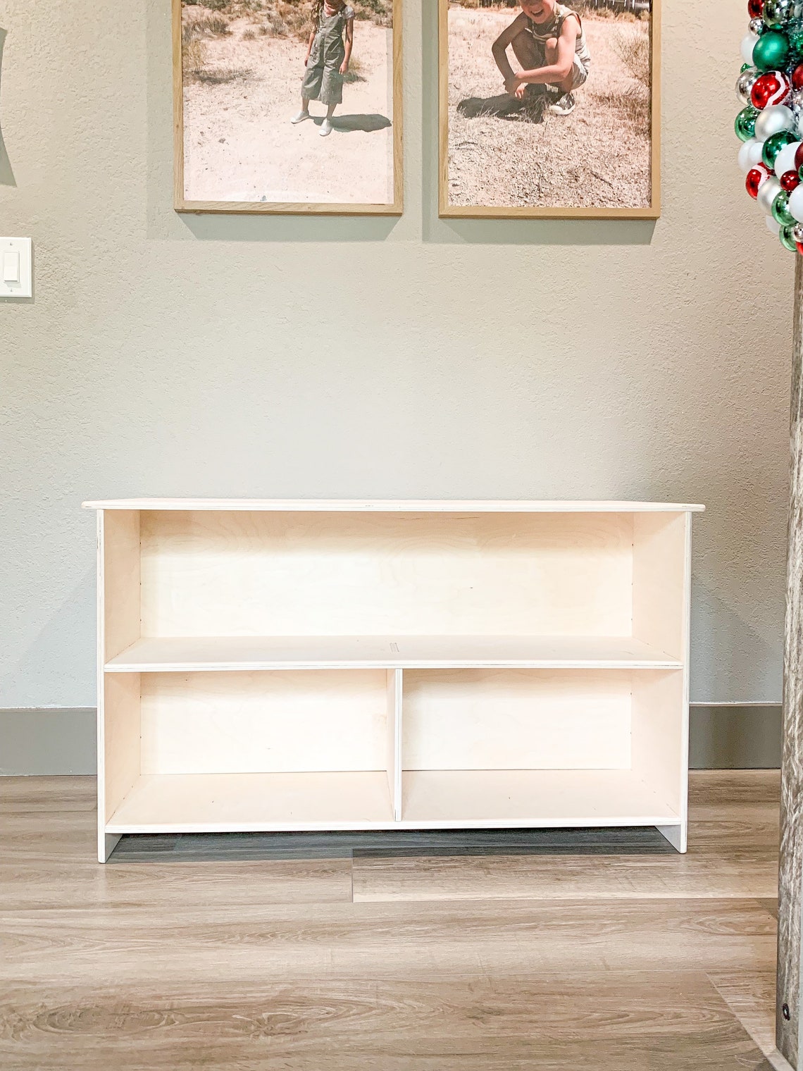 Stella- Toy Shelf + Hidden Storage 41"