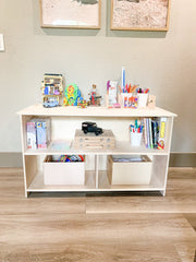 Stella- Toy Shelf + Hidden Storage 41"
