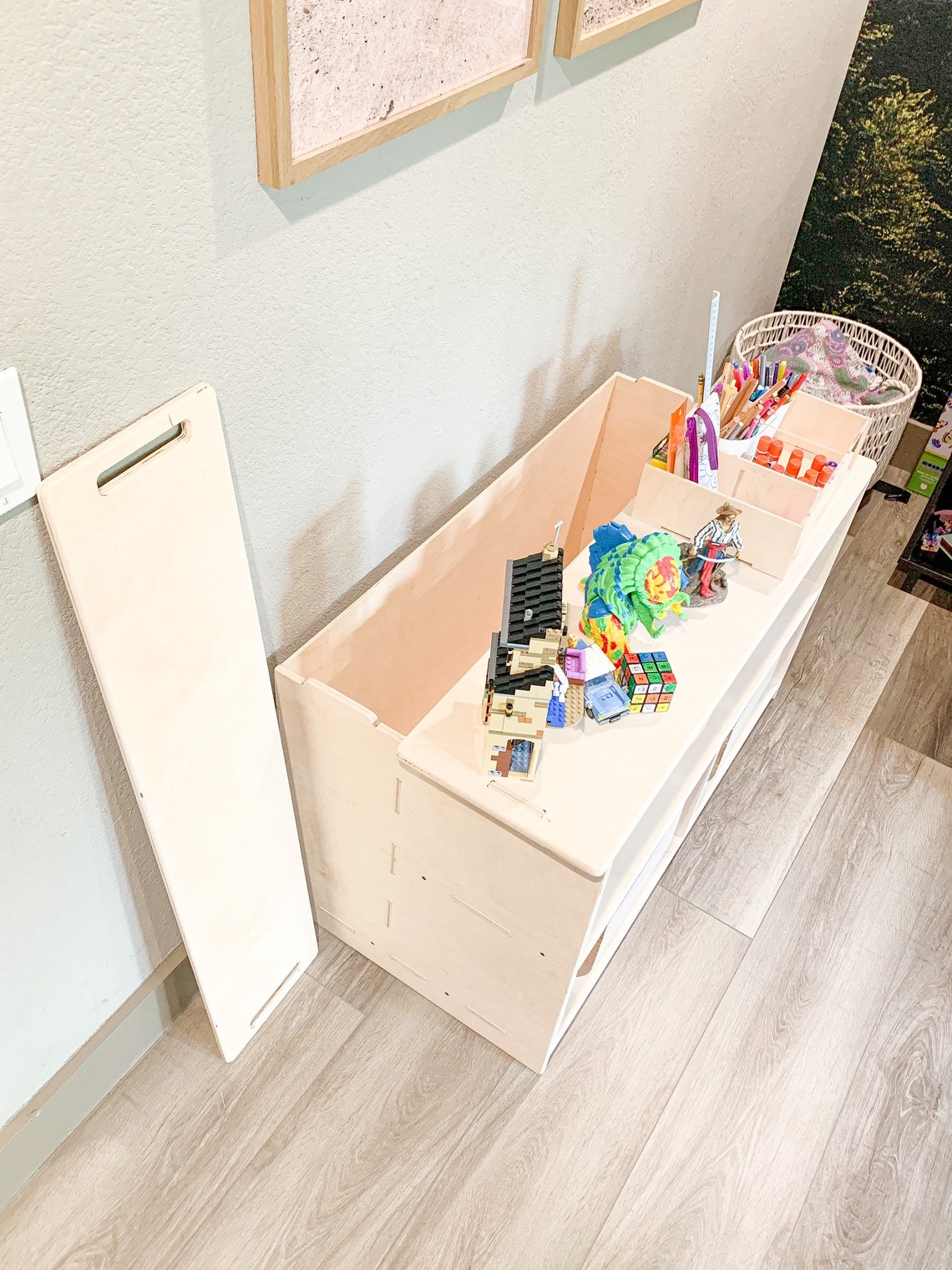 Stella- Toy Shelf + Hidden Storage 41"