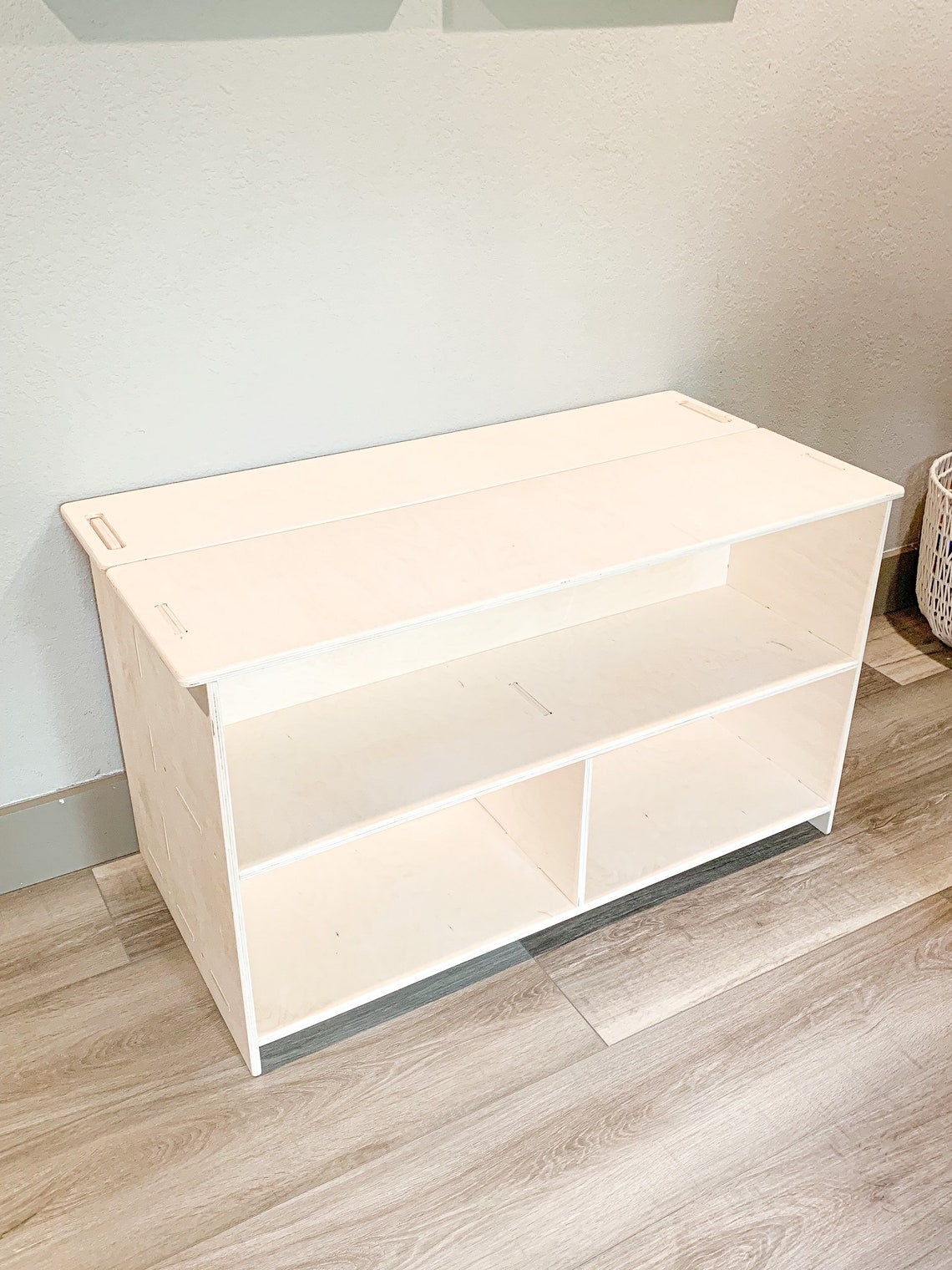 Stella- Toy Shelf + Hidden Storage 41"