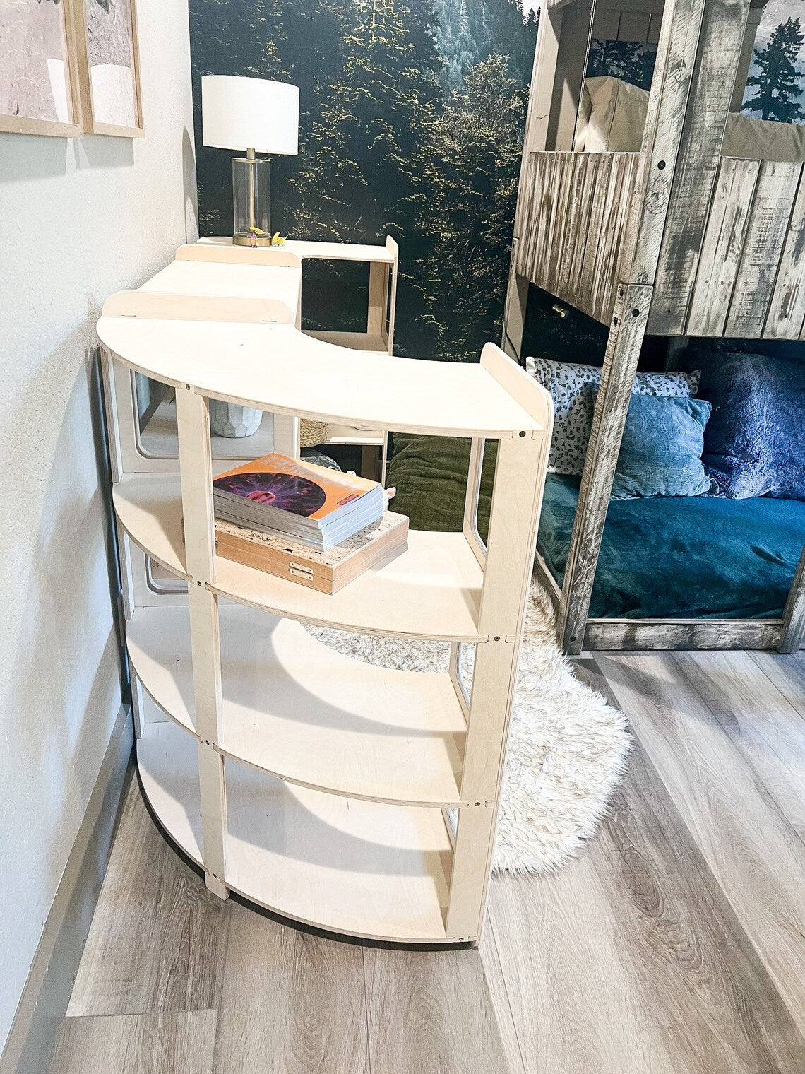 Jerry- Corner Toy Shelf