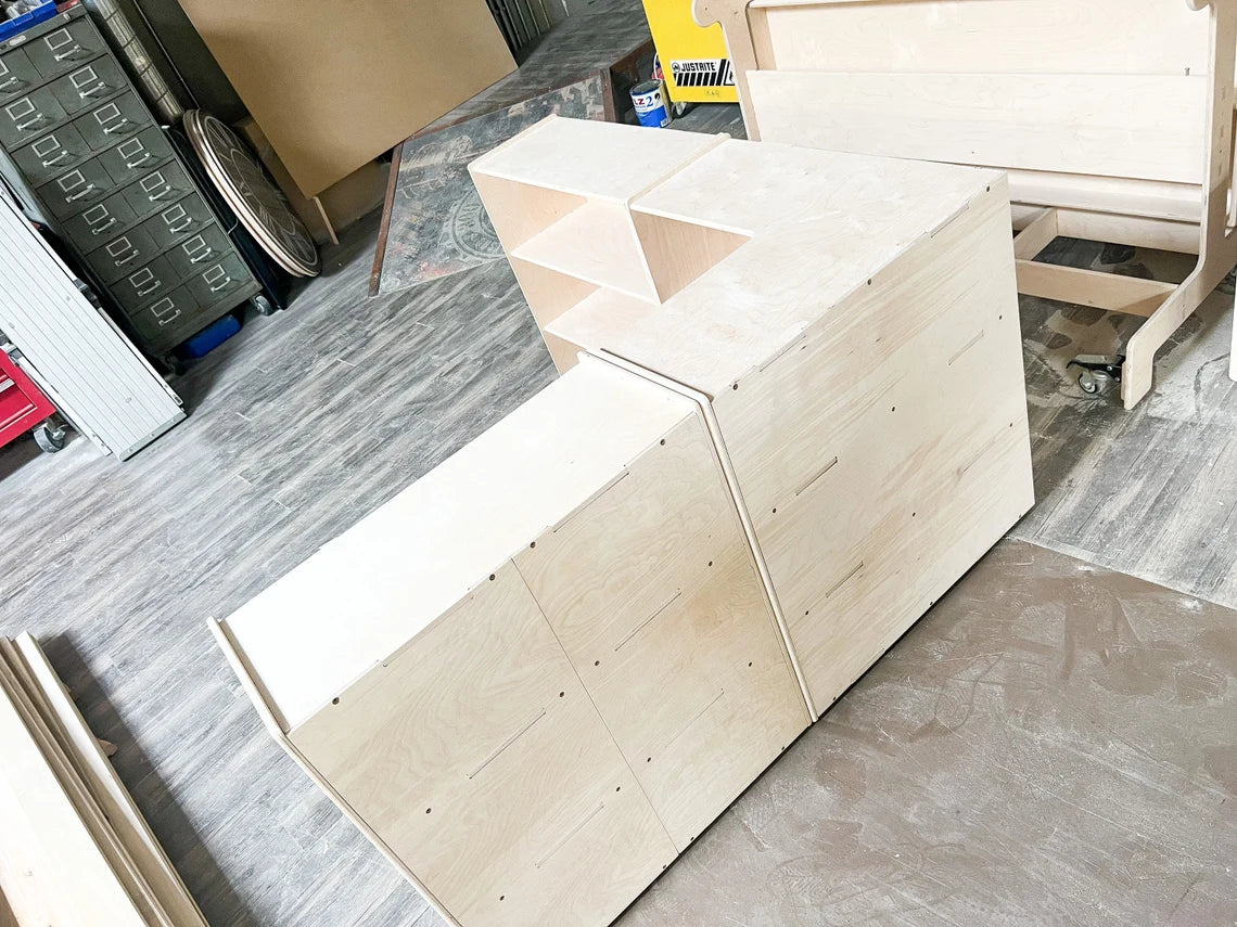 Jared Bundle- Corner Shelf Unit