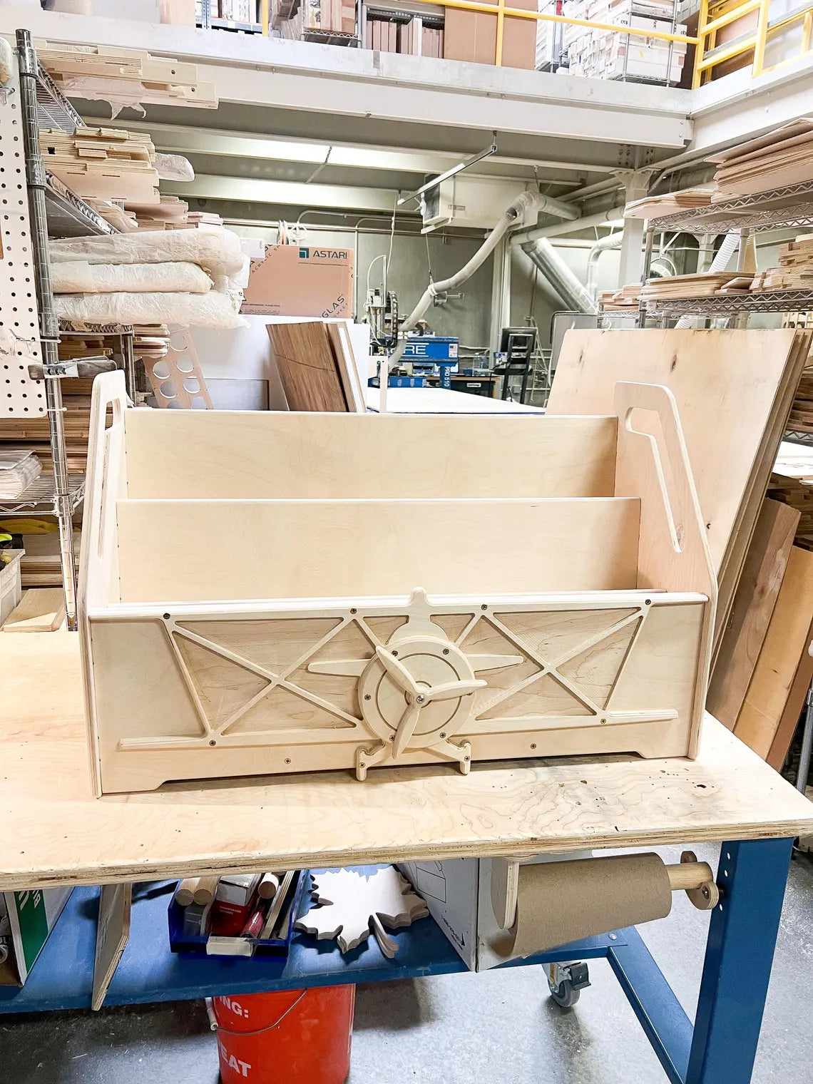 Earhart- Airplane Bookshelf