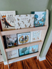 Cora- Leaning Bookshelf