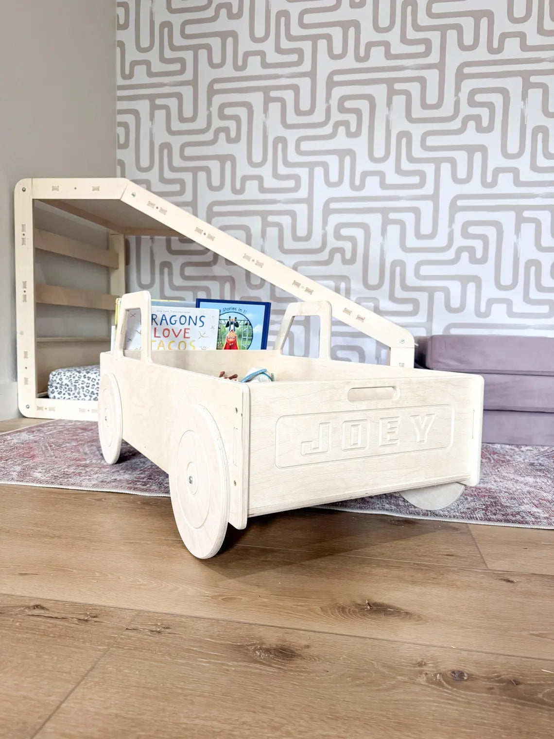 Joey- Car Inspired Bookshelf