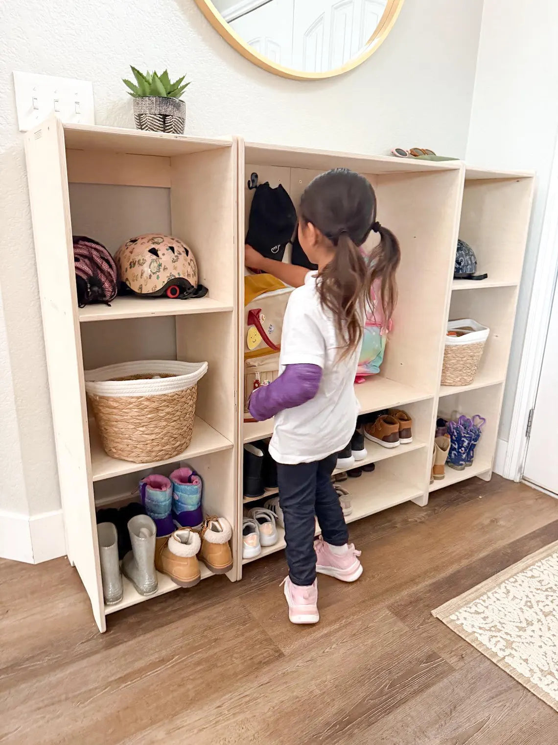 Harper V3- Toddler Wardrobe + Classroom Cubbies