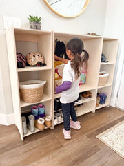 Harper V3- Toddler Wardrobe + Classroom Cubbies