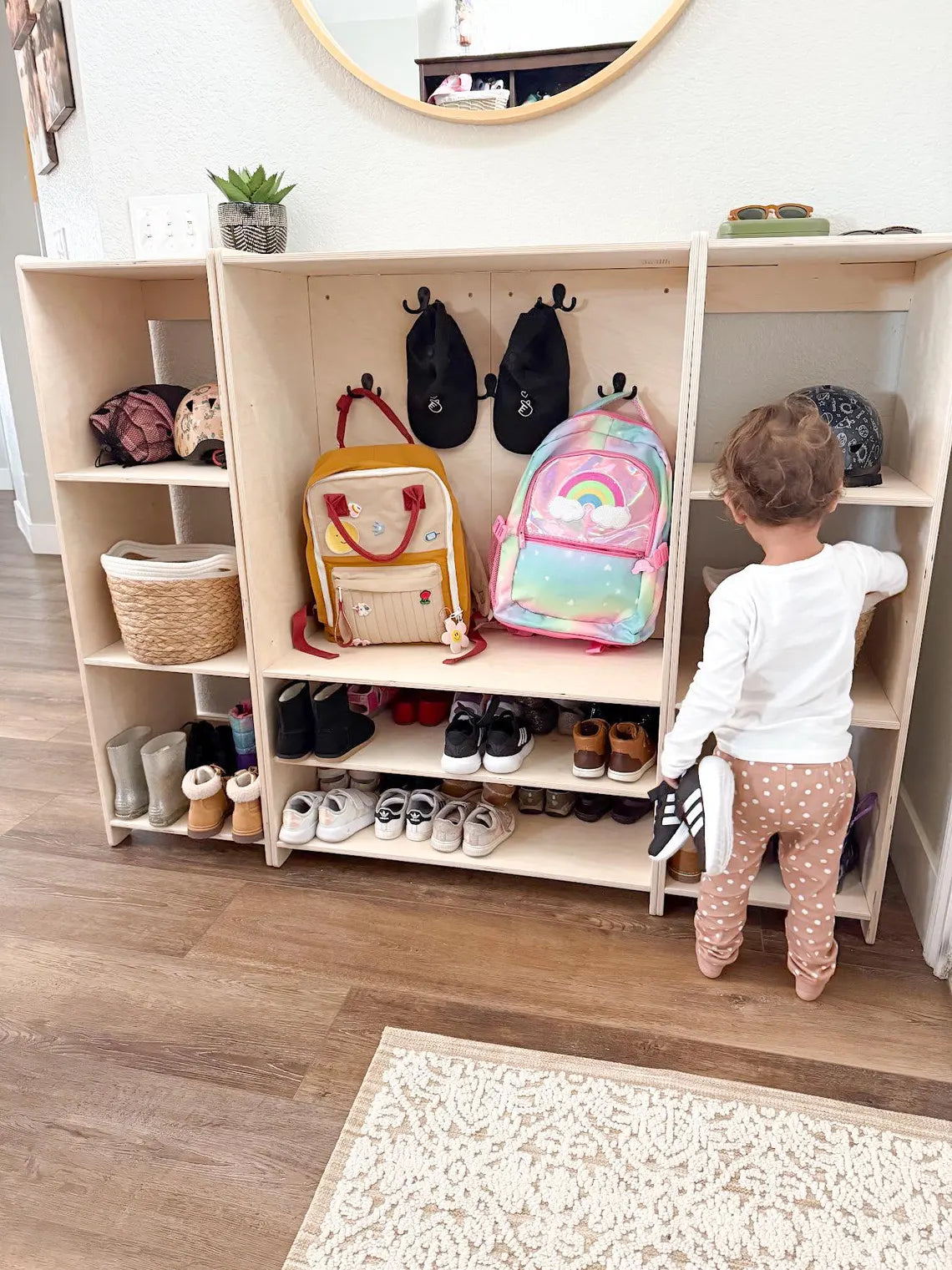 Harper V3- Toddler Wardrobe + Classroom Cubbies