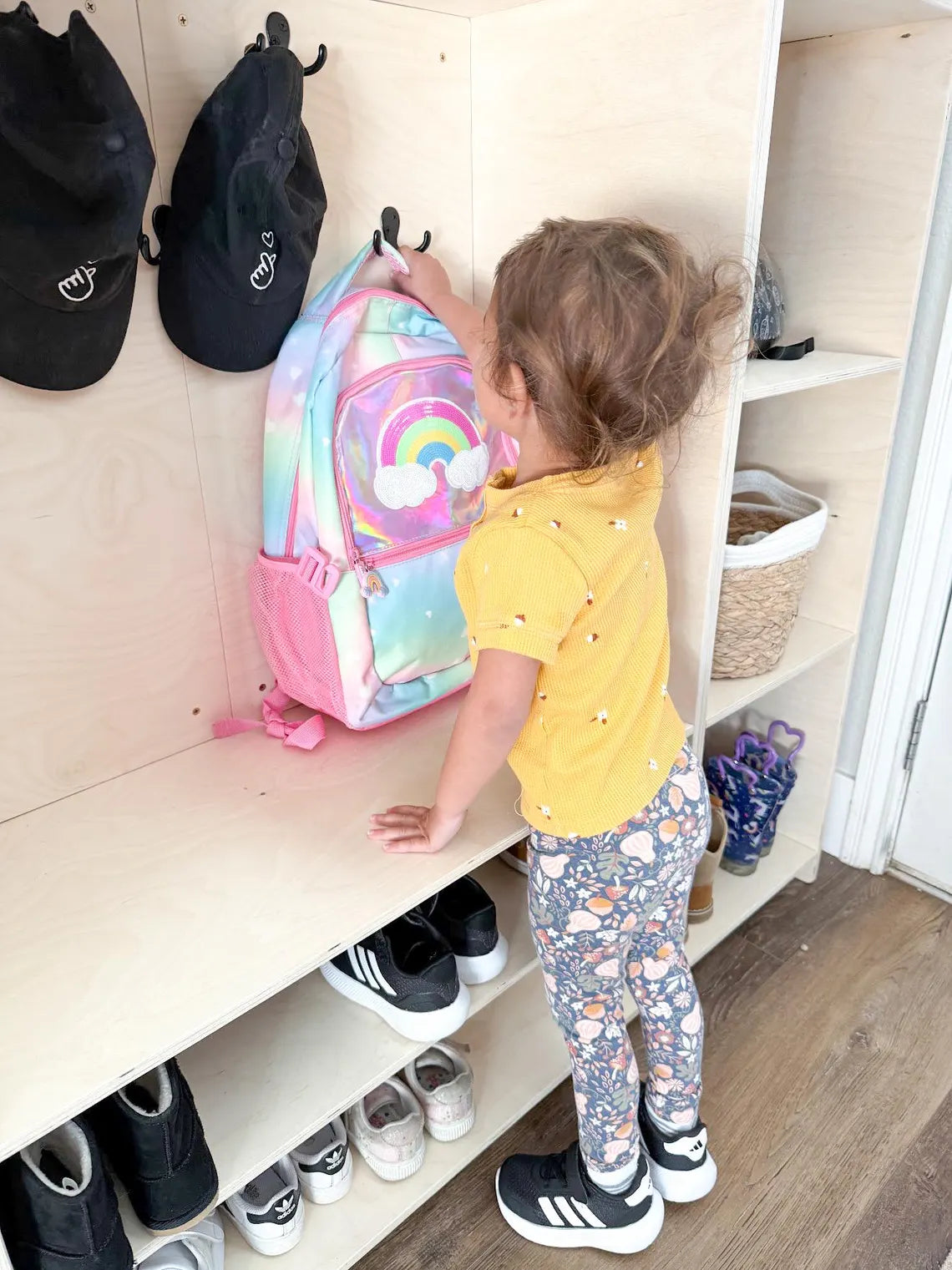 Harper V3- Toddler Wardrobe + Classroom Cubbies