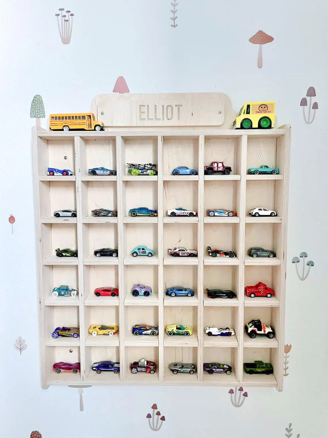 Daniel- Toy Car Wall Display