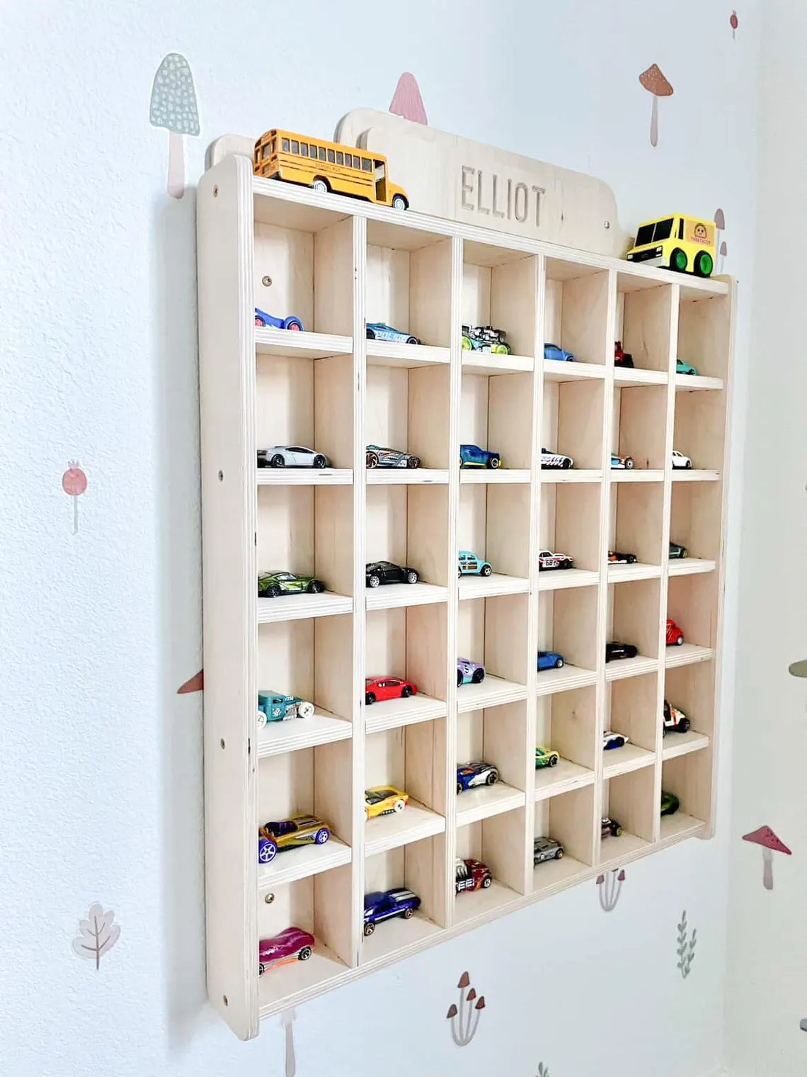 Daniel- Toy Car Wall Display
