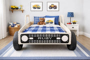 Cam V1- Bronco Bed With Real Wheels + Acrylic Grille
