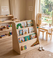 Jenn- Montessori Front Facing Bookshelf