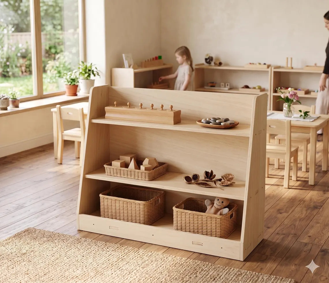 Carter- Montessori Toy Shelf