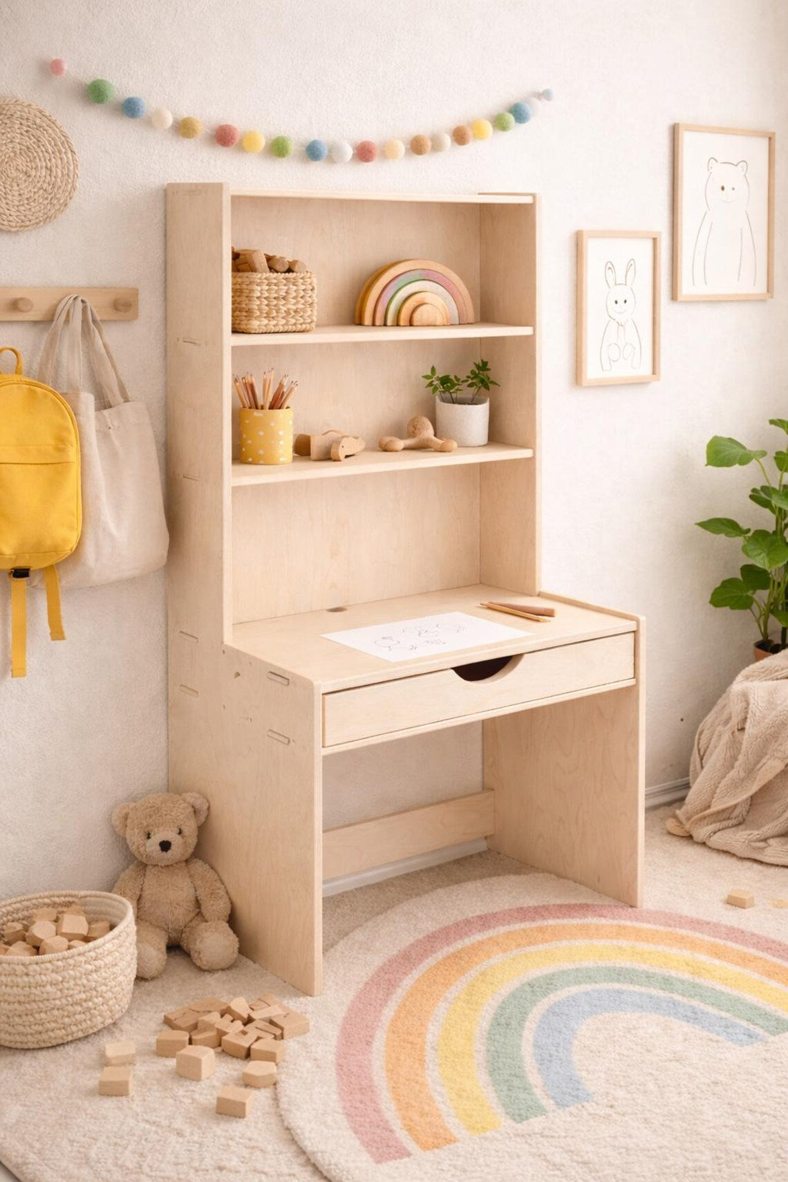 Josh- Wall Desk