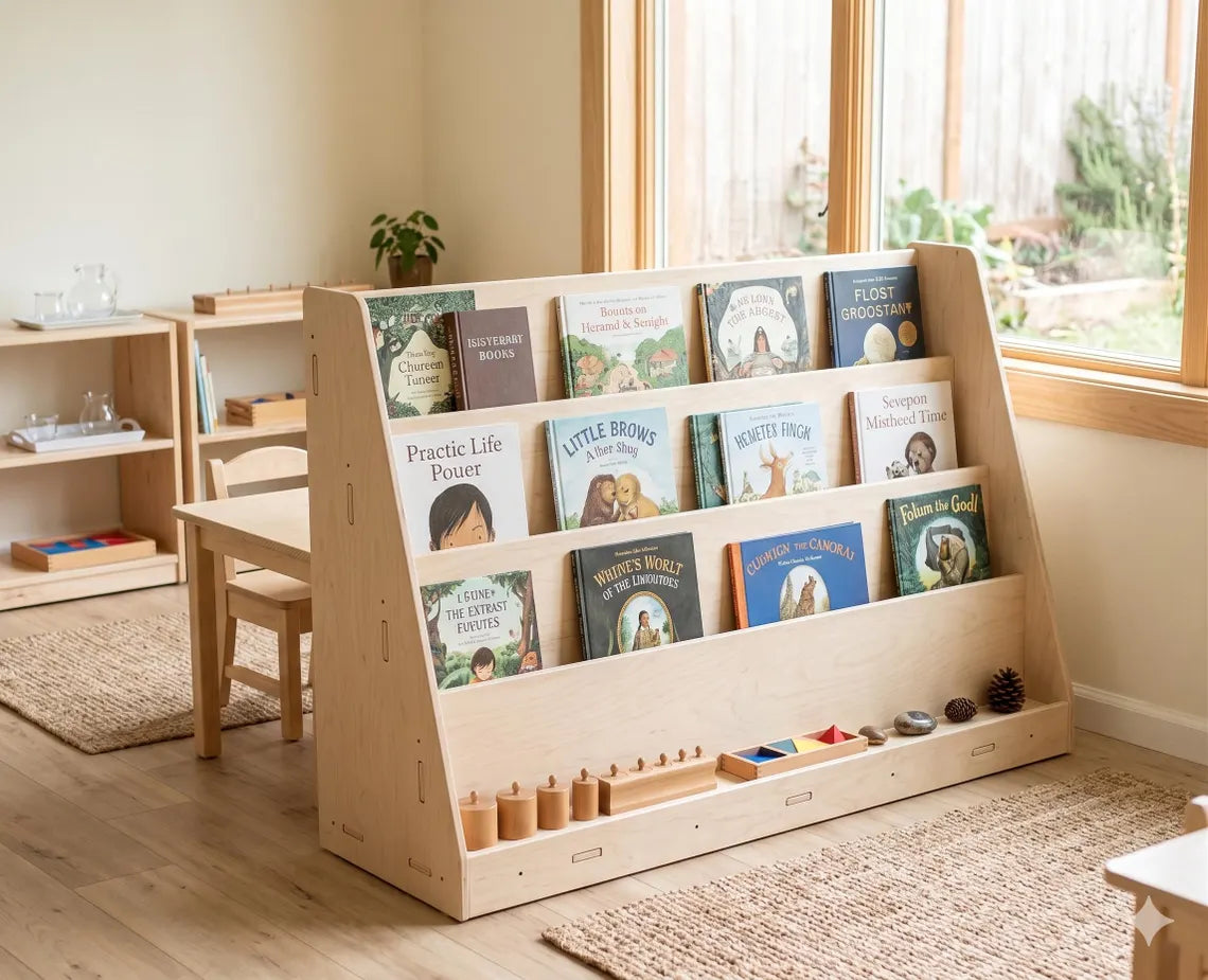 Carter- Montessori Toy Shelf