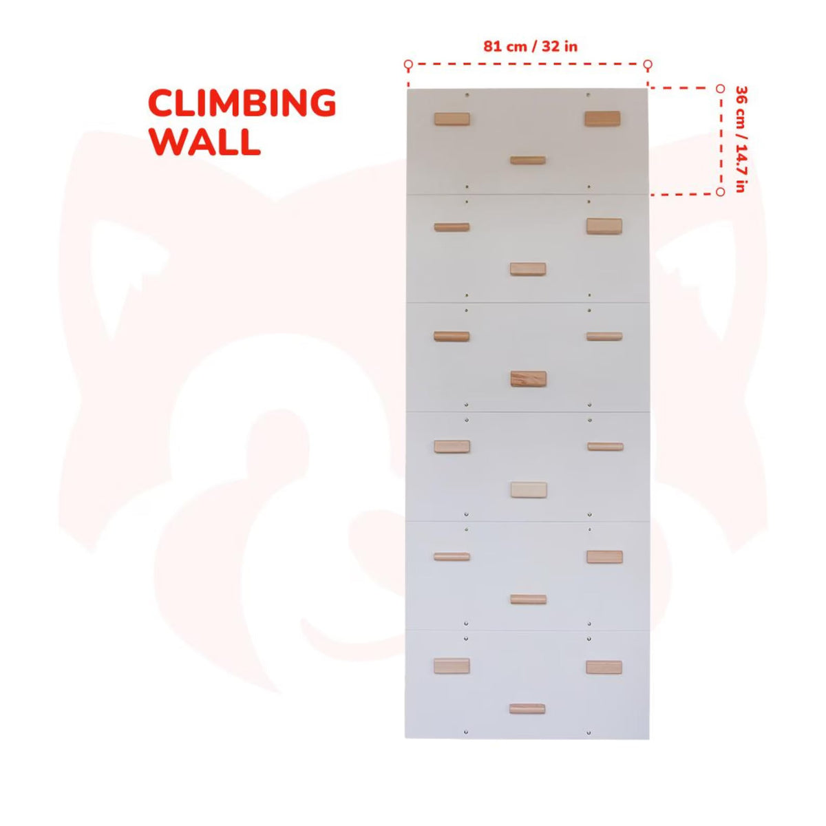 4-in-1 Swedish Wall Kit For Playroom