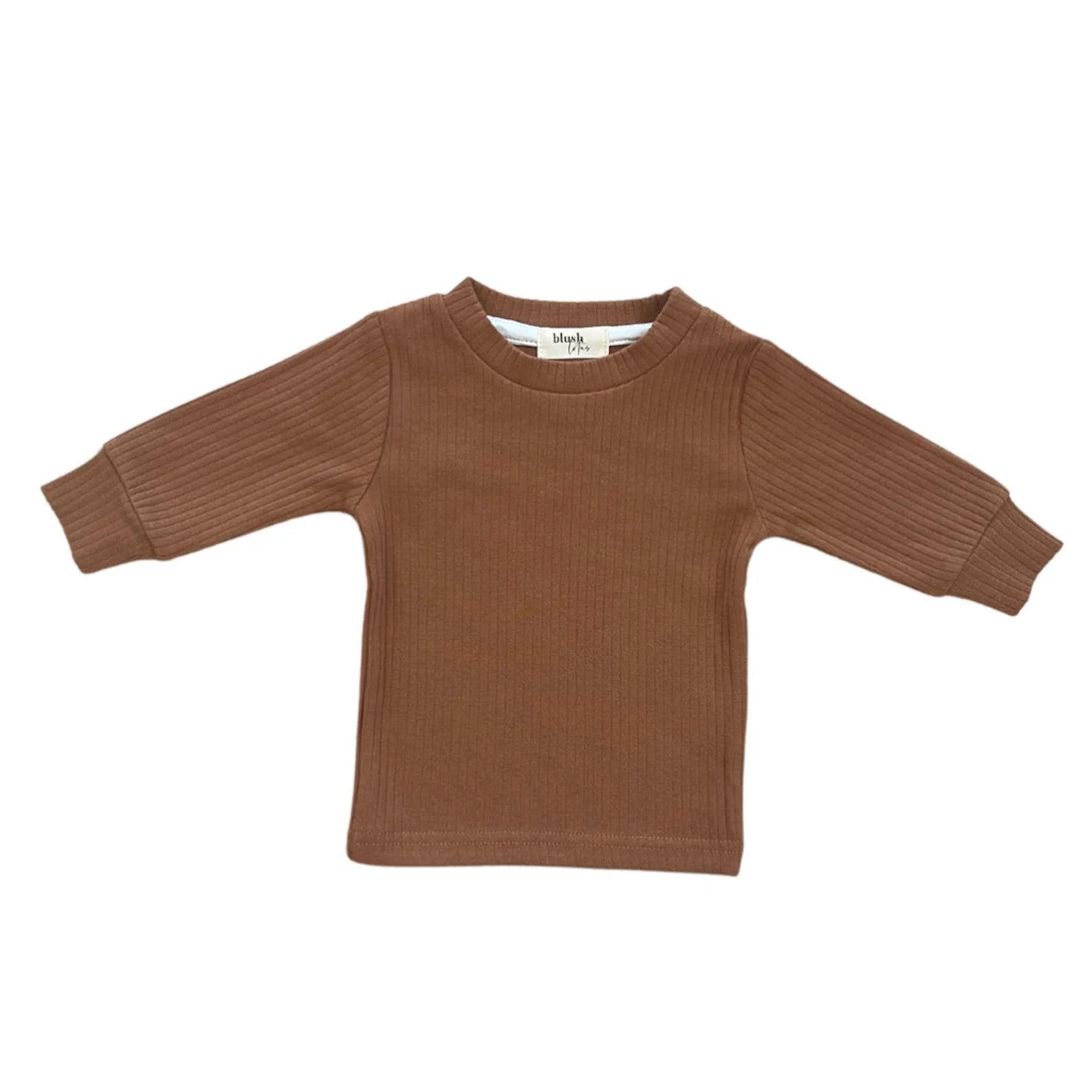 Ribbed Top - Cognac