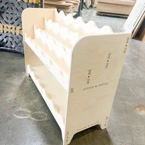Darla V2- Wave Design Bookshelf