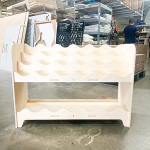Darla V2- Wave Design Bookshelf