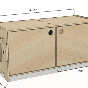 Moxie- Double Litter Box