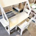 Wally- Playhouse Inspired Bookshelf + Toy Shelf